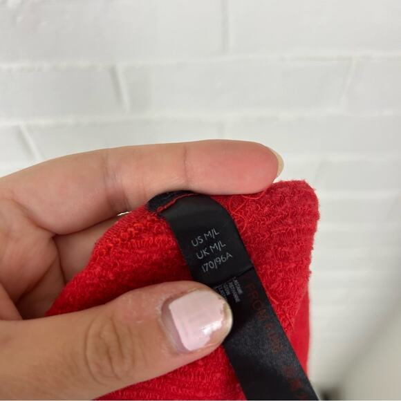 Urban Outfitters Out From Under Red Ribbed Bralette Size M/L - Picture 7 of 8